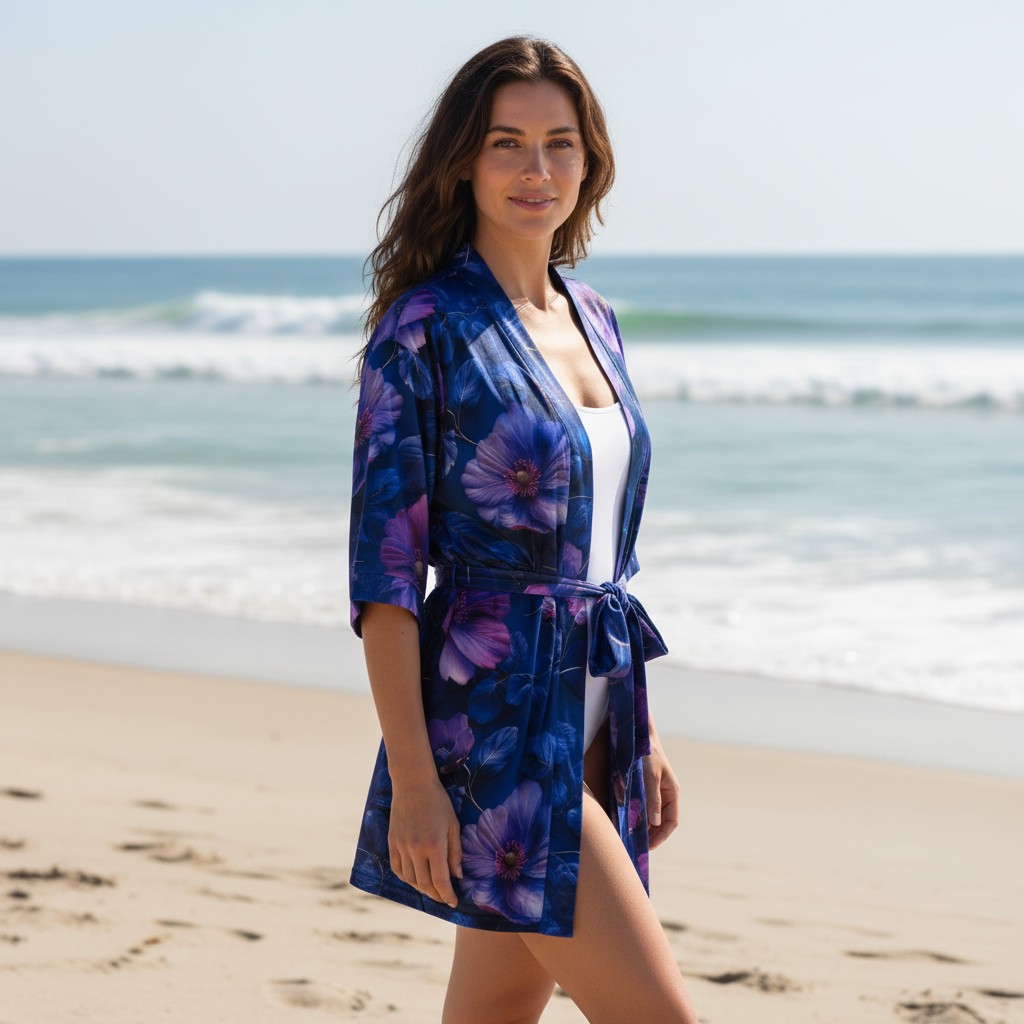 Le Robe Charme Florale – Leveza Feminina com Estampa Floral Tranquila