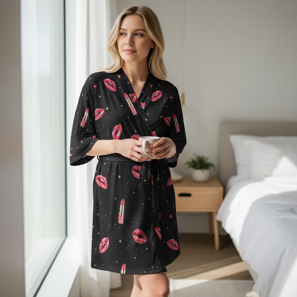 Le Robe Feminino Makeup Kiss – Toque Glamouroso para Momentos de Beleza