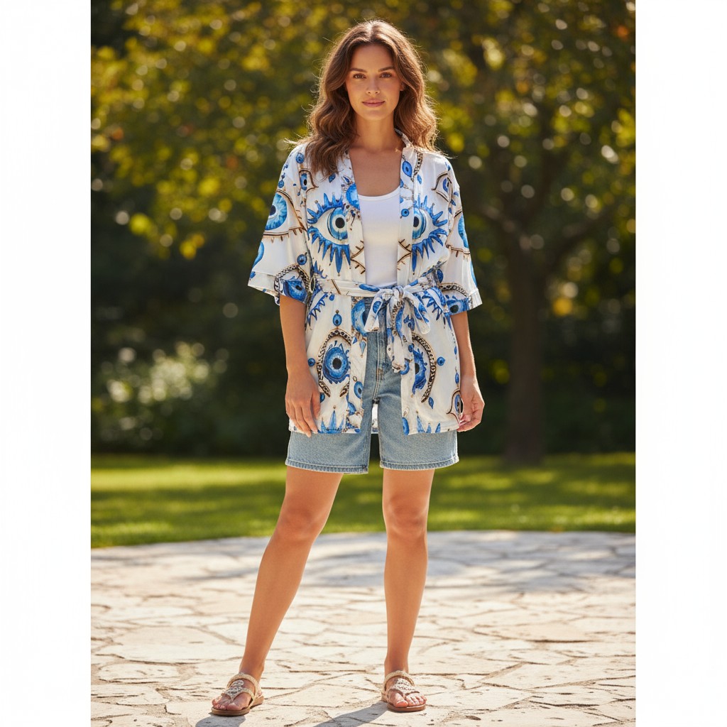 Le Robe Aura of Destiny – Estampa Suave para Relaxamento e Harmonia