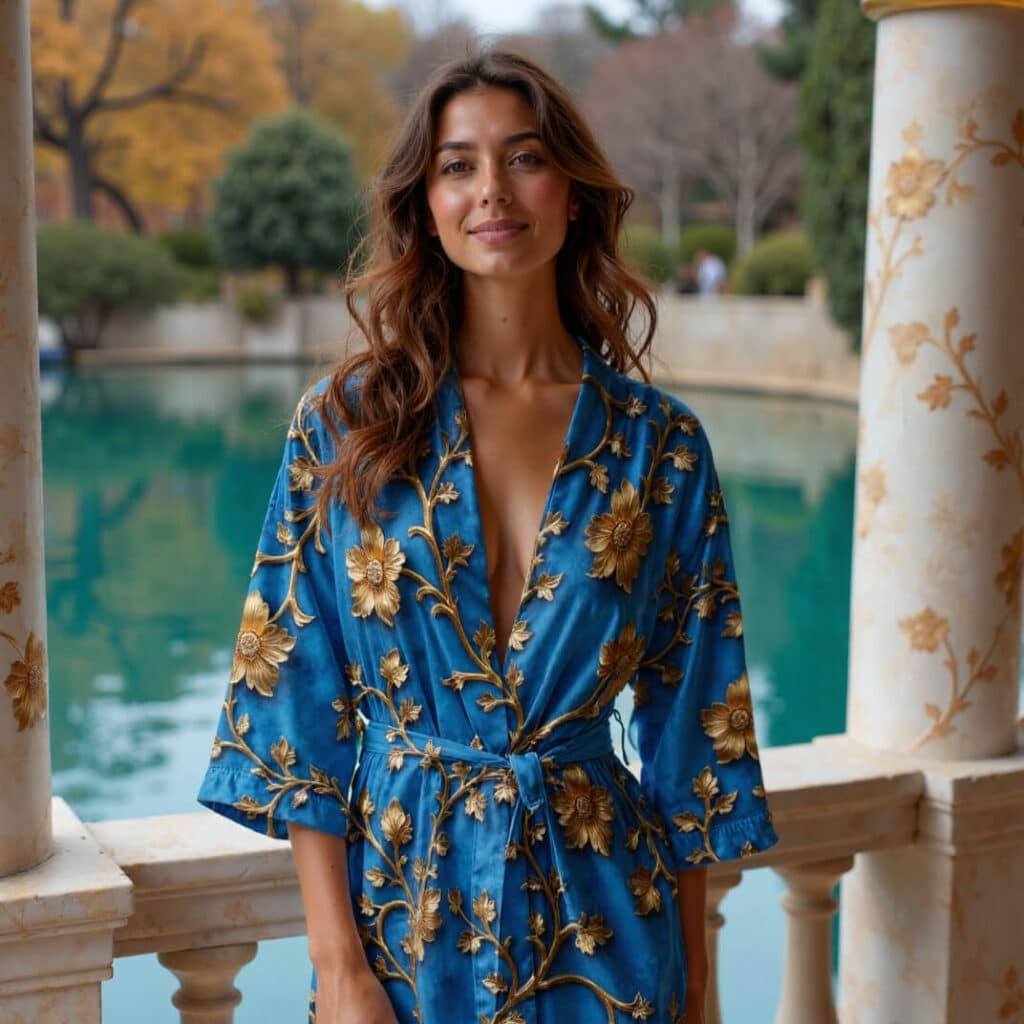 Le Robe Azulis Royale – Estampa Exclusiva e Estilo Moderno