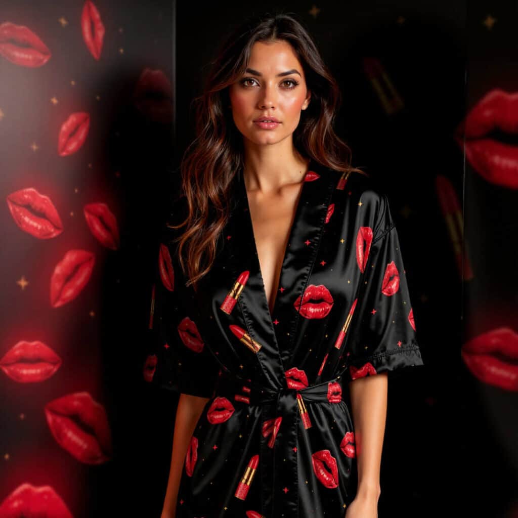 Le Robe Feminino Makeup Kiss – Toque Glamouroso para Momentos de Beleza