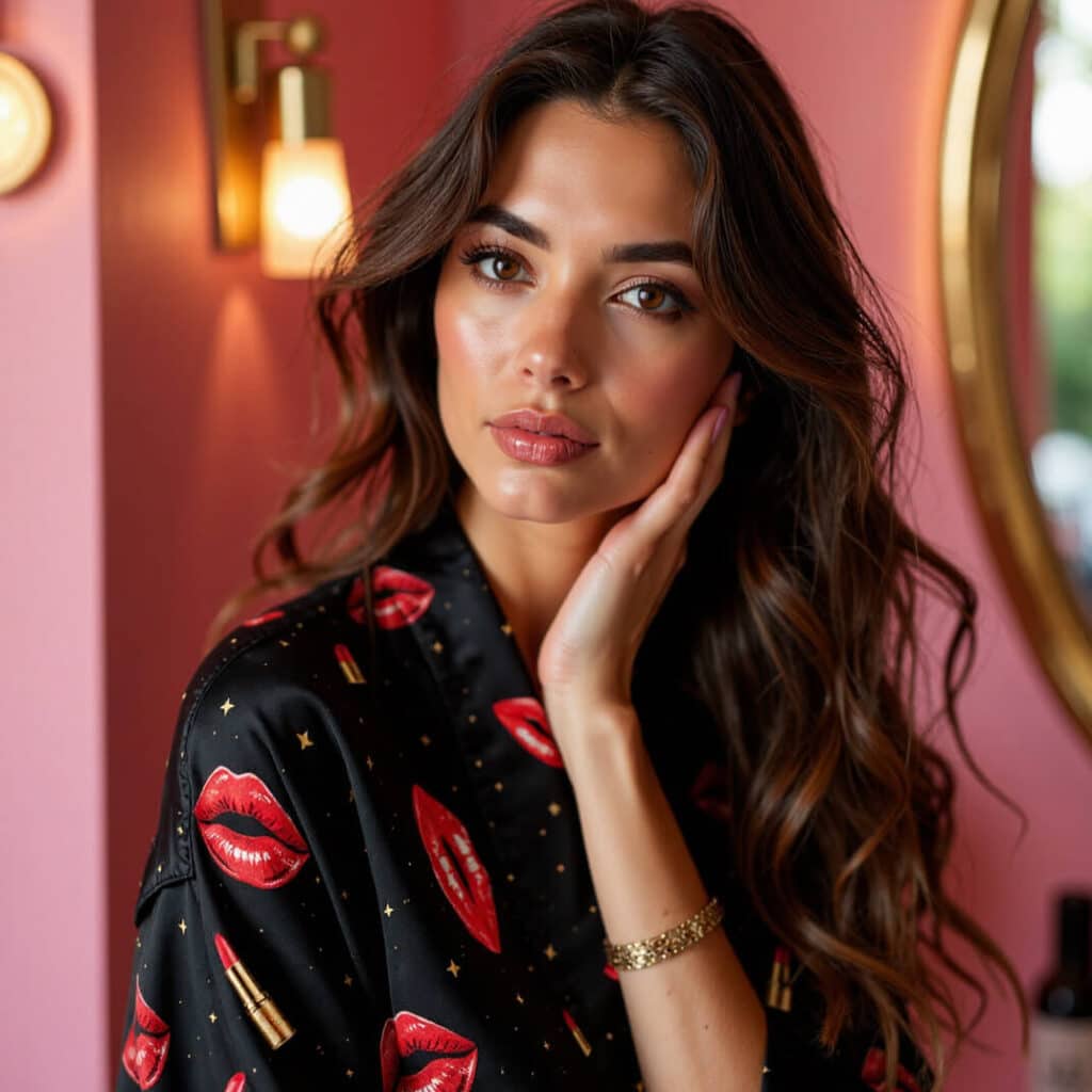 Le Robe Feminino Makeup Kiss – Toque Glamouroso para Momentos de Beleza