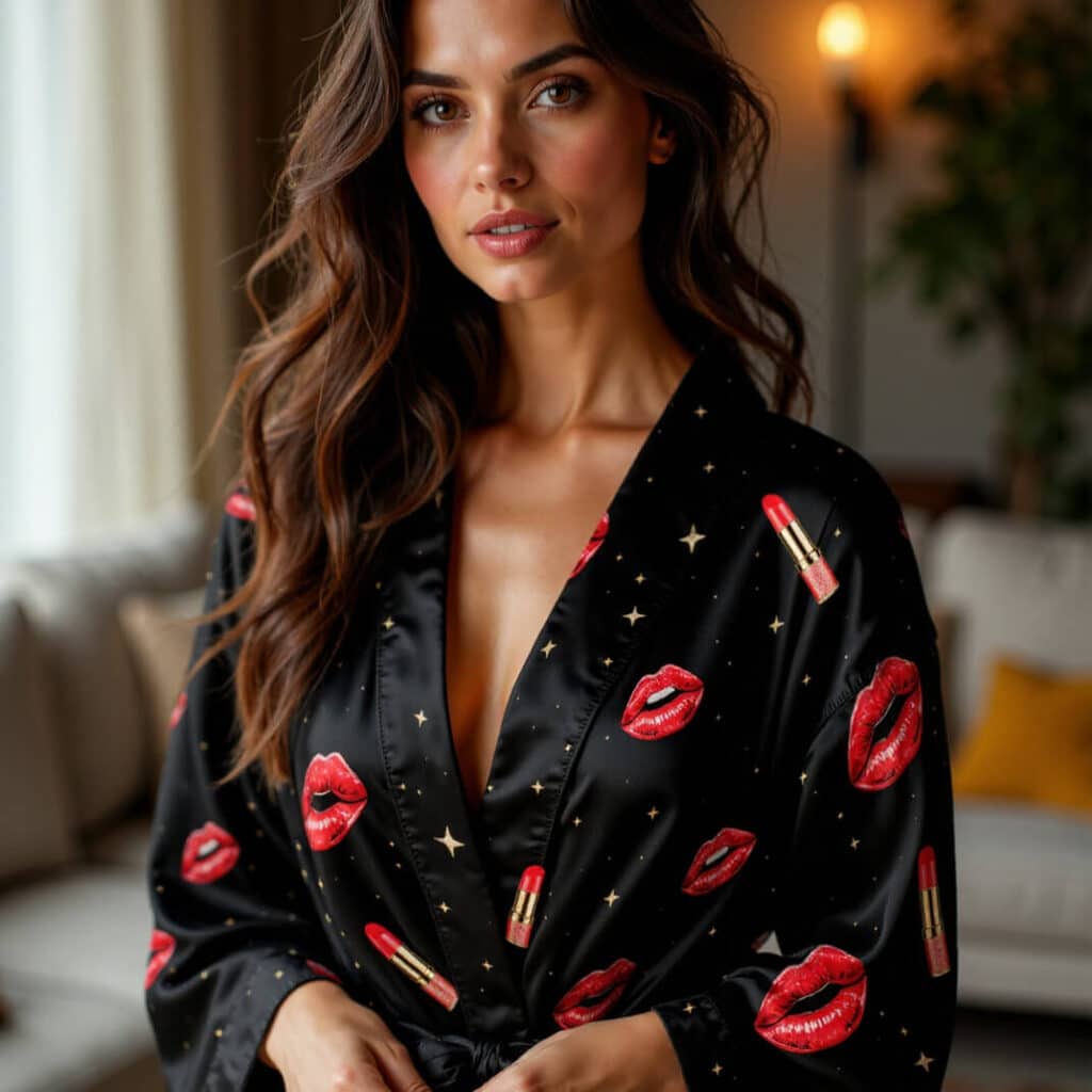 Le Robe Feminino Makeup Kiss – Toque Glamouroso para Momentos de Beleza