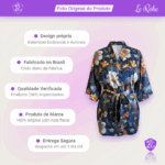 Le Robe com Estampa Dark Summer – Elegância Urbana e Atitude