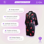 Le Robe Feminino Makeup Kiss – Toque Glamouroso para Momentos de Beleza