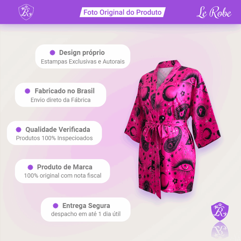 Le Robe Cosmic Glow – Sofisticação Estelar para Seu Autocuidado Diário
