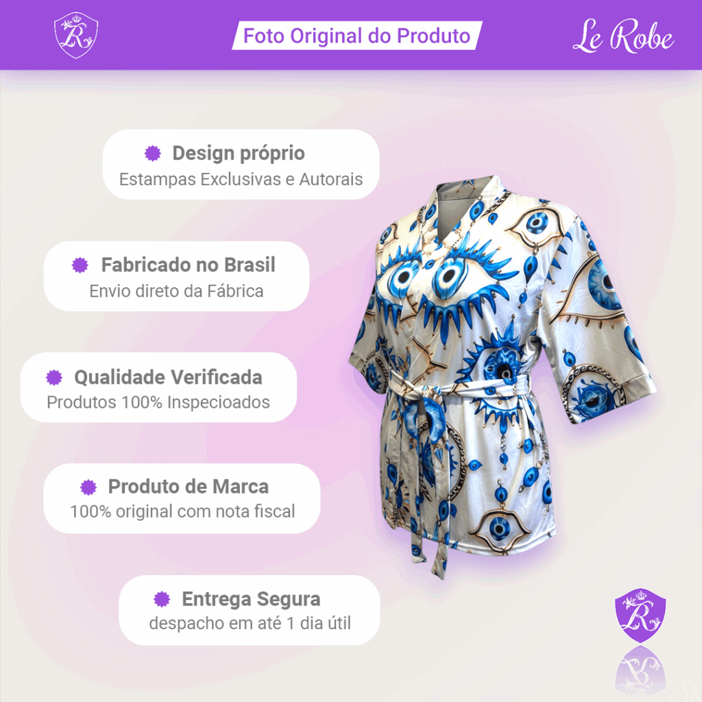 Le Robe Aura of Destiny – Estampa Suave para Relaxamento e Harmonia