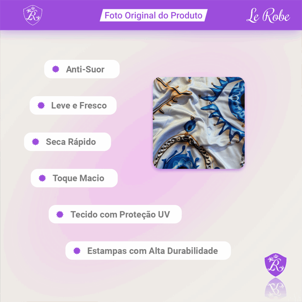 Le Robe Aura of Destiny – Estampa Suave para Relaxamento e Harmonia