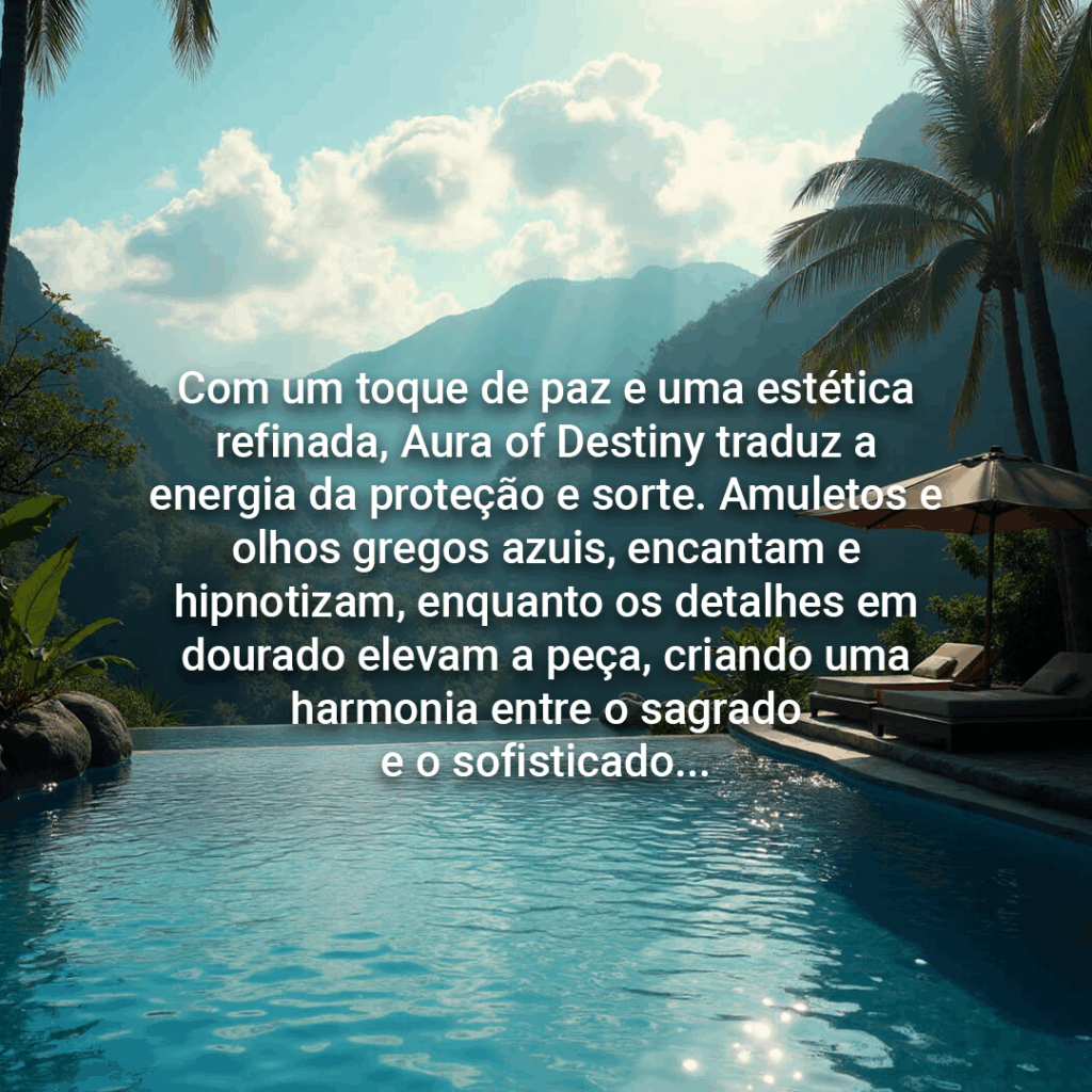 Le Robe Aura of Destiny – Estampa Suave para Relaxamento e Harmonia